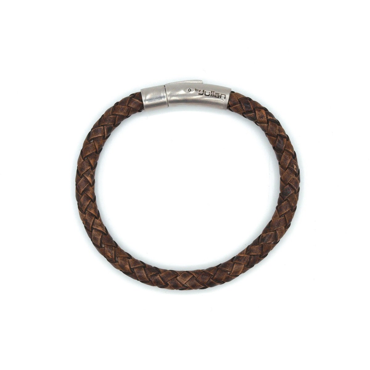 Armband Kepang bruin - Amora Jewellery