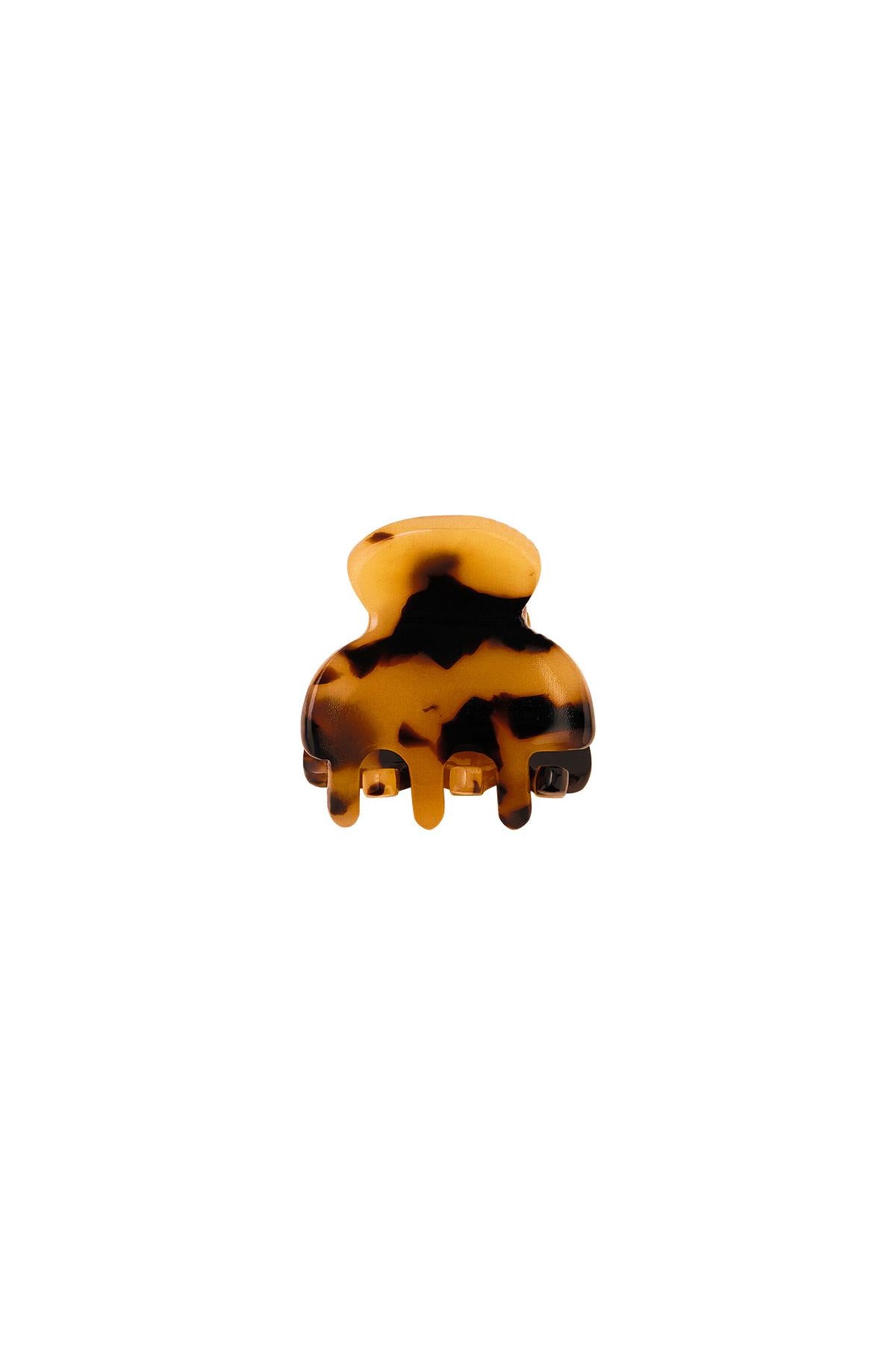 Gevlekte haarclip klein