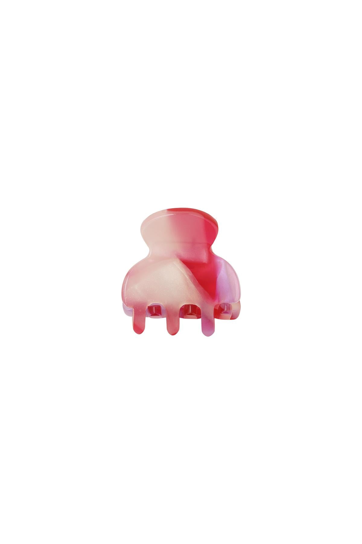 Gevlekte haarclip klein