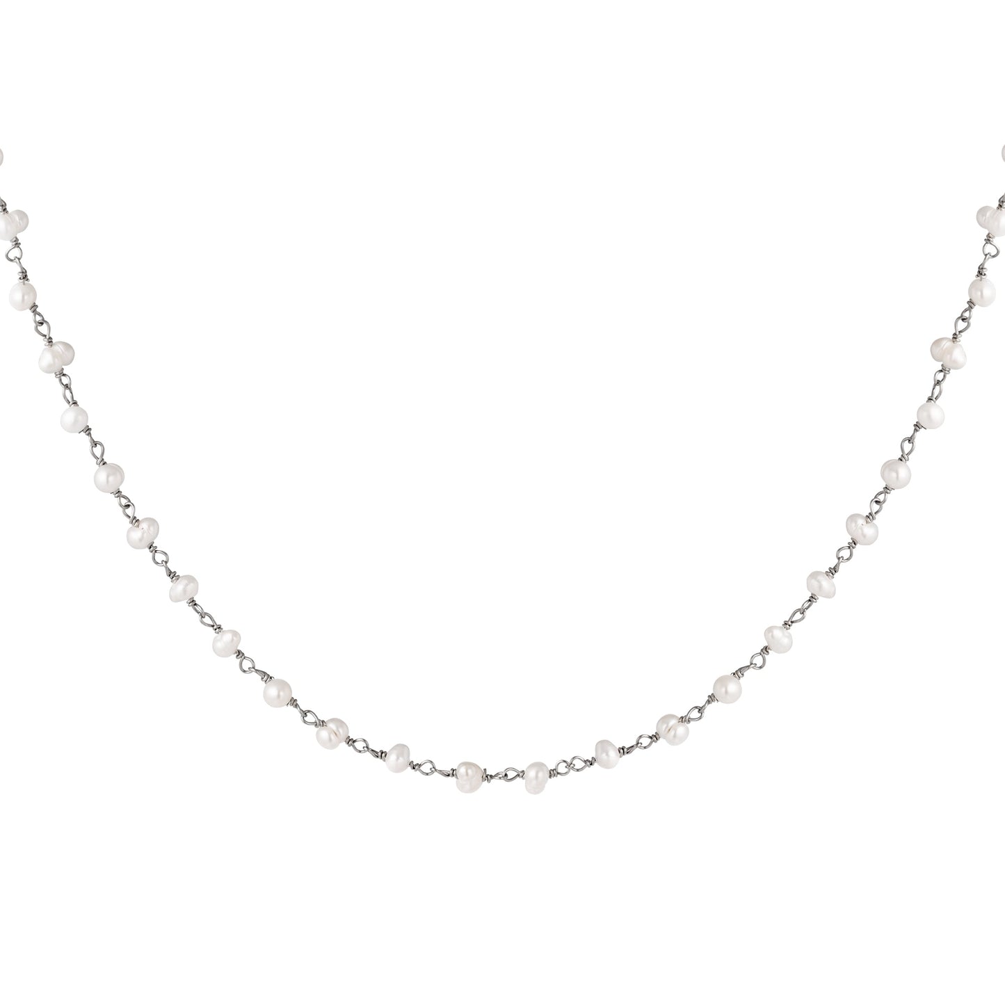 Ketting Chain of Pearls - Amora Jewellery