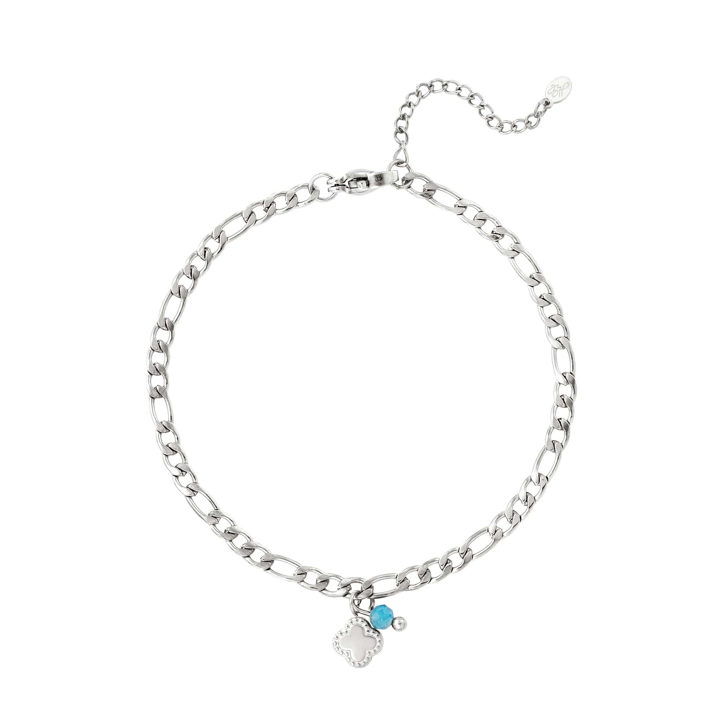Subtiele schakelarmband armband met bedeltje