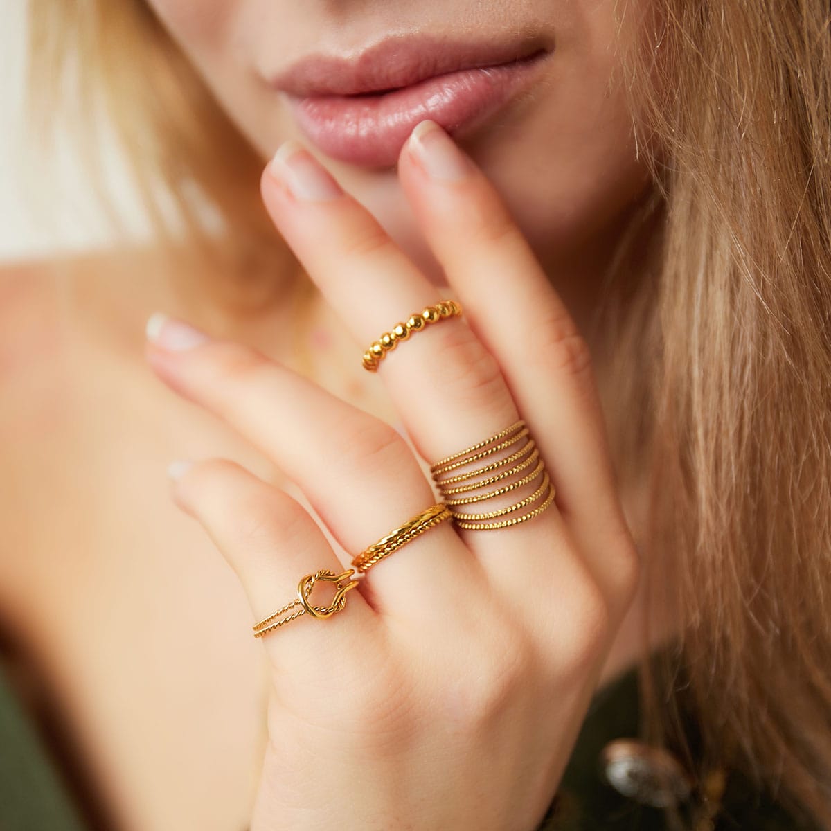 Ring met open lus