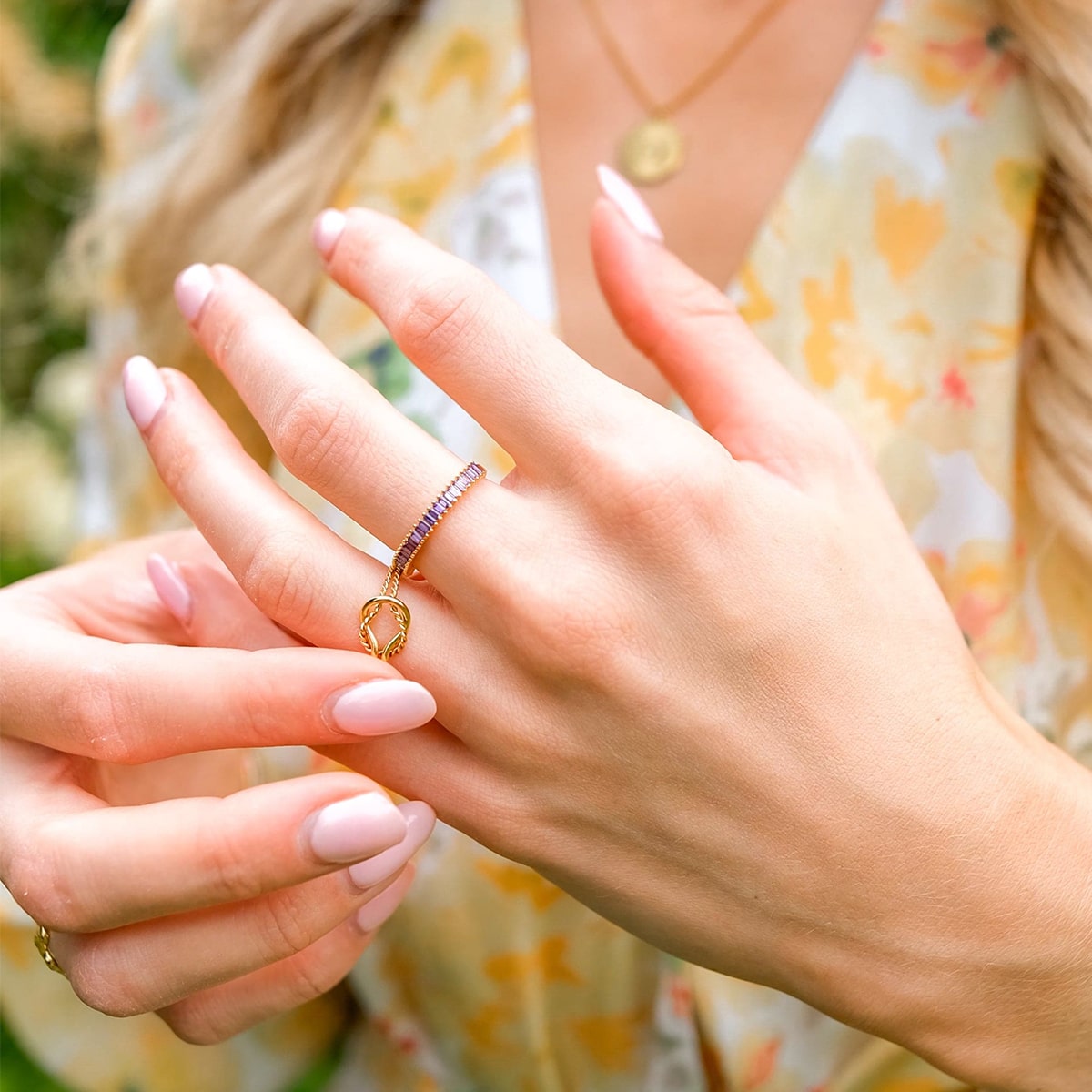Ring met open lus