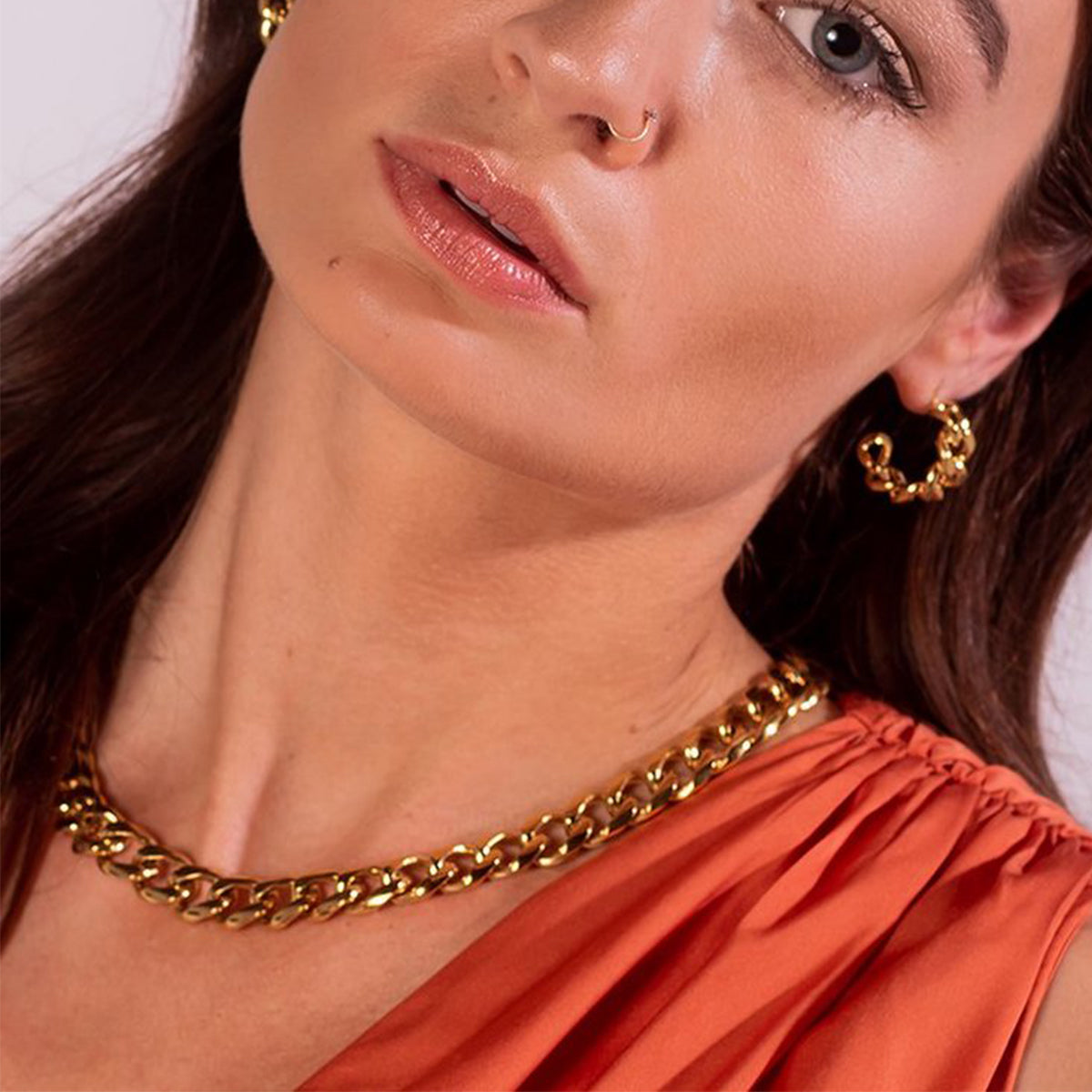 Statement schakel ketting Stella