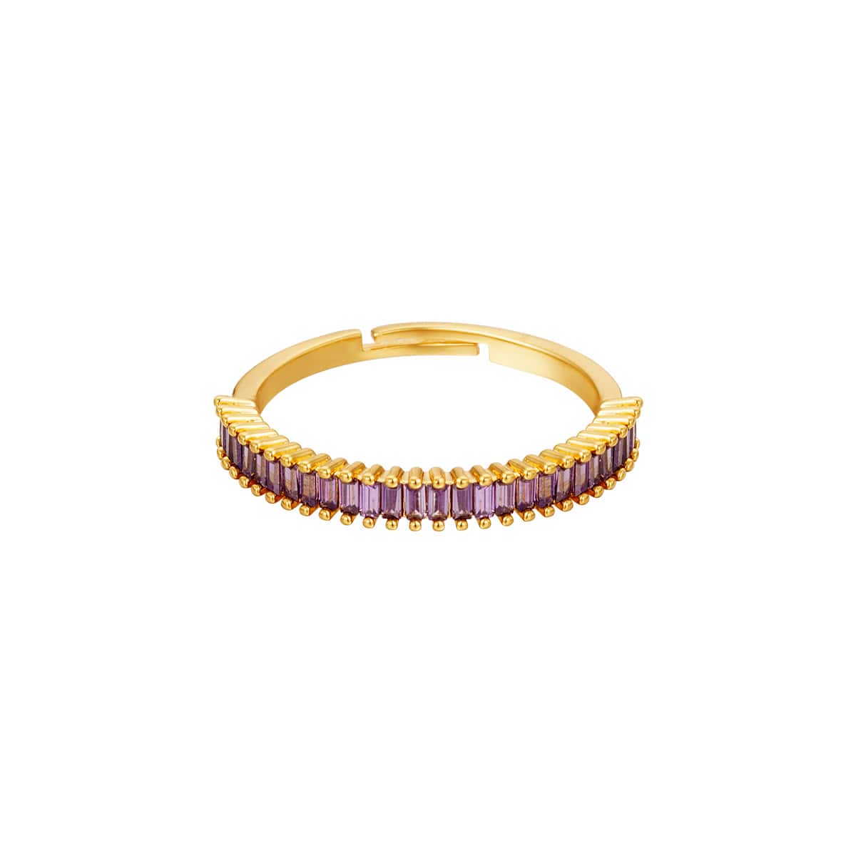 Kleurrijke verstelbaren ring