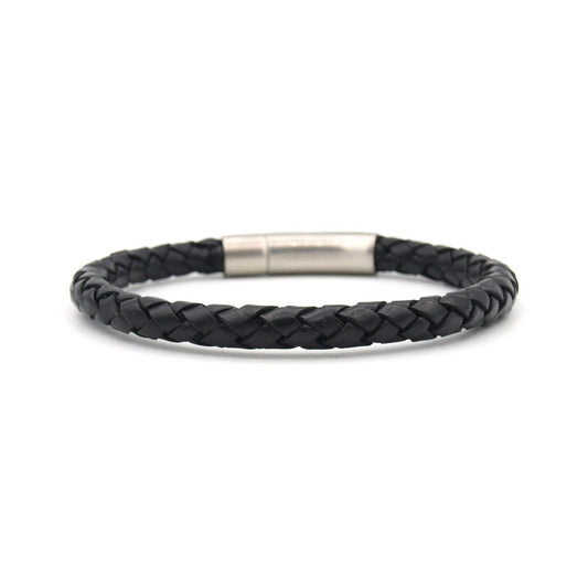 Armband Kepang zwart - Amora Jewellery